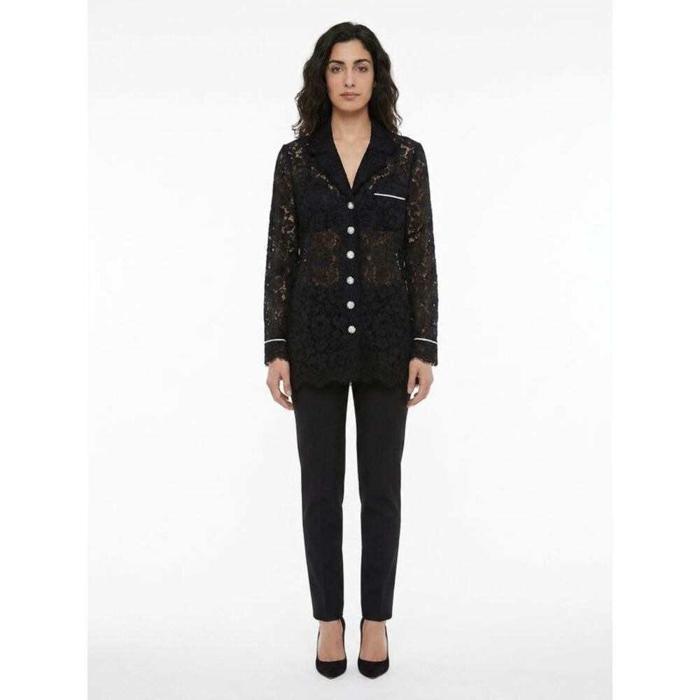Dolce & Gabbana Black Cotton Women's Shirt